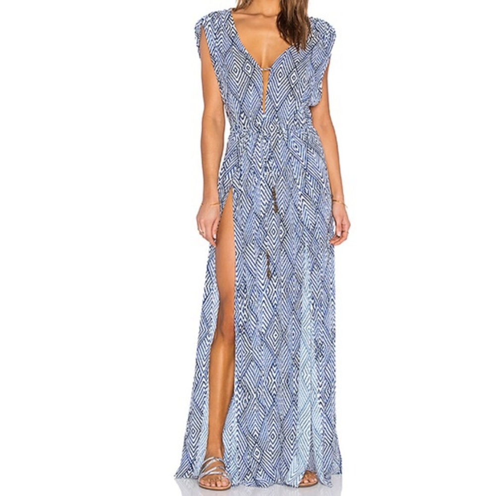REVOLVE Vix Agatha Long Caftan Size M